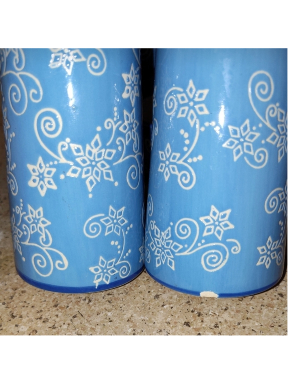 Temp-rations Light Blue Snowflake Pattern Set - Picture 4 of 8